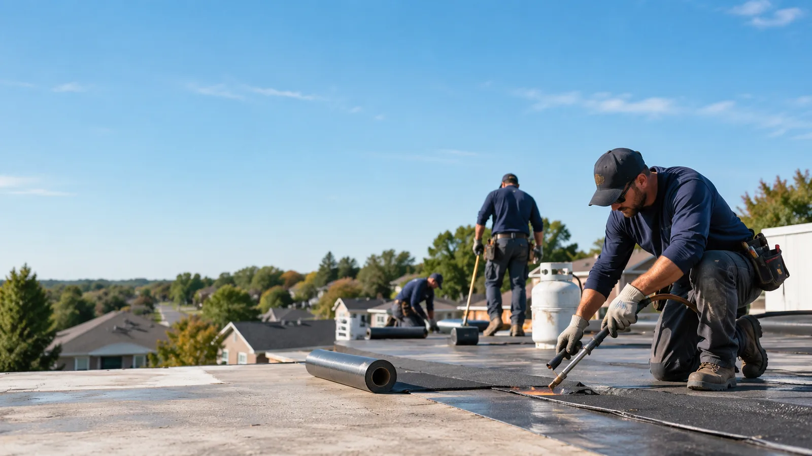 Flat Roof Leak Repair providers in Lansing, NC